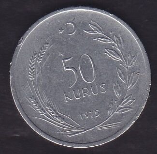 1975 Yılı 50 Kuruş