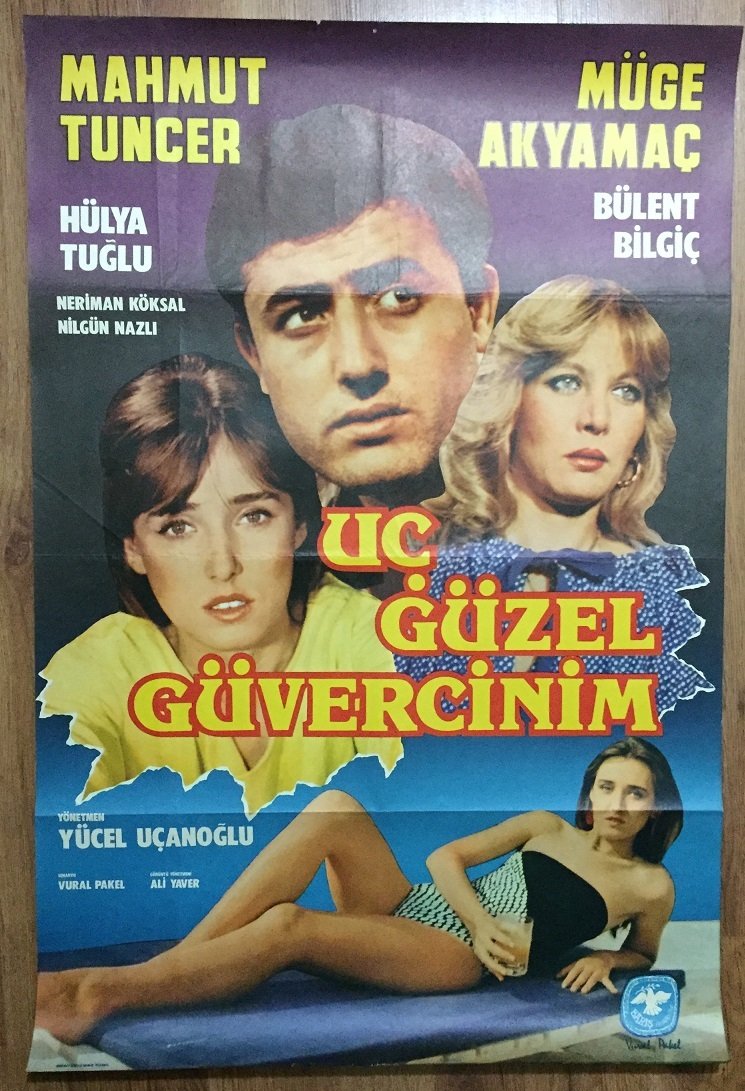 MAHMUT TUNCER - MÜGE AKYAMAÇ - UÇ GÜZEL GÜVERCİNİM - FİLM AFİŞİ