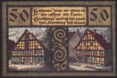 Notgeld Almanya 50 Pfennig 1920 Çil