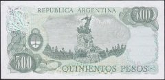 Arjantin 500 Pesos 1977 Çilaltı Pick 303d