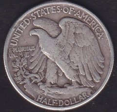 Amerika Yarım Dolar 1943 Gümüş