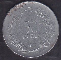 1971 Yılı 50 Kuruş