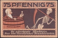 ALMANYA 75 PFENNİG NOTGELD 1921 ÇİL