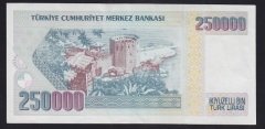 7.EMİSYON 1.TERTİP 250000 LİRA D10 421778 ÇÇT +