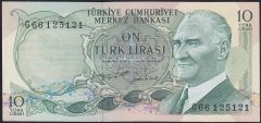 6.EMİSYON 2.TERTİP 10 LİRA G66 125121 ÇİLALTI ÇİL