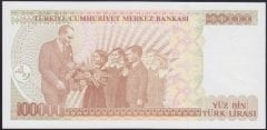 7.EMİSYON 3.TERTİP 100000 LİRA G55 071068 ÇİLALTI eski kağıt para fiyatları