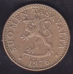 Finlandiya 20 Pennia 1976