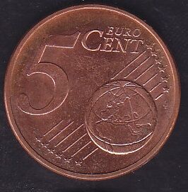 Avrupa Birliği 5 Euro Cent 2011 F Almanya