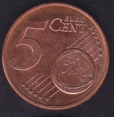 Avrupa Birliği 5 Euro Cent 2011 F Almanya