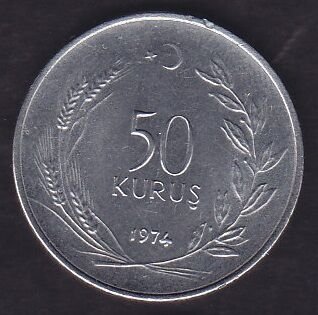 1974 Yılı 50 Kuruş