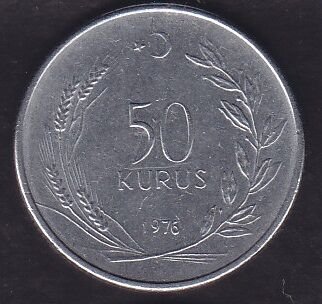1976 Yılı 50 Kuruş