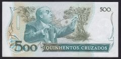 Brezilya 500 Cruzados 1986 Çil Pick212d