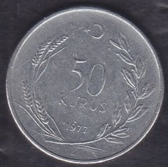 1977 Yılı 50 Kuruş