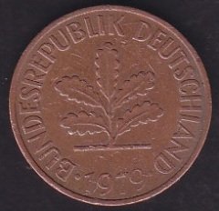 Almanya 2 Pfennig 1979 G