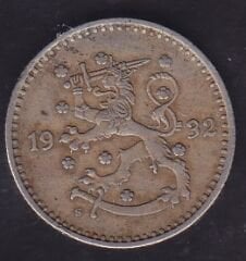 Finlandiya 1 Markka 1932