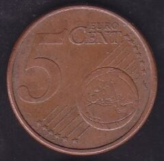 Avrupa Birliği 5 Euro Cent 2011 İspanya