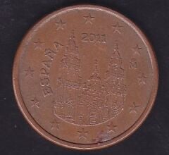 Avrupa Birliği 5 Euro Cent 2011 İspanya