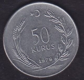 1979 Yılı 50 Kuruş