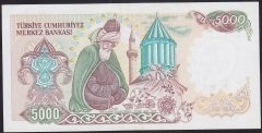 7.EMİSYON 2.TERTİP 5000 LİRA C31 428380 ÇİLALTI
