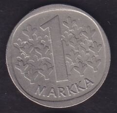 Finlandiya 1 Markka 1971