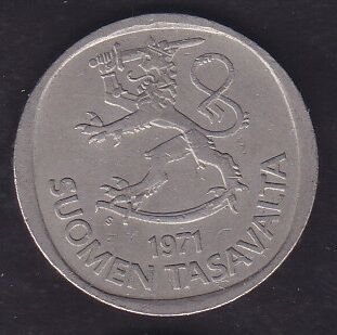 Finlandiya 1 Markka 1971