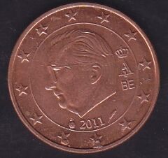 Avrupa Birliği 5 Euro Cent 2011 Belçika
