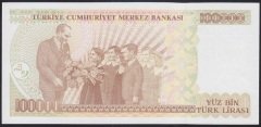 7.EMİSYON 3.TERTİP 100000 LİRA G82 553113 ÇİLALTI ÇİL