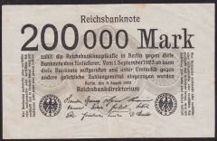 Almanya 200000 Mark 1923 Çok Çok Temiz