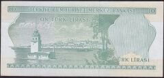 6.Emisyon 2.Tertip 10 Lira L60 156412 Çilaltı
