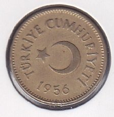 1956 Yılı 5 Kuruş Çok Temiz