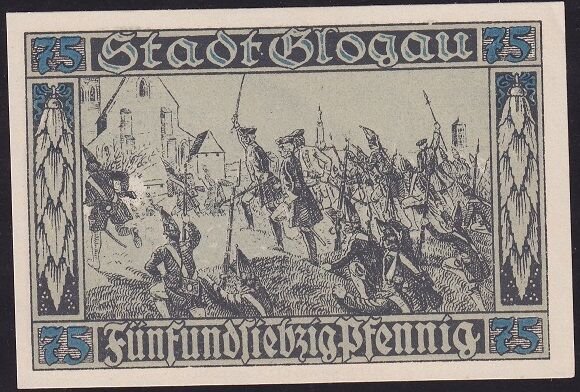 Almanya 75 Pfennig Notgeld 1920 Çil