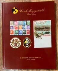 Burak Filateli Müzayede Kataloğu 03 Haziran 2017 Resimli 64 Sayfa