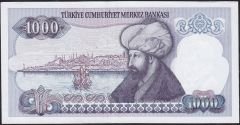 7.Emisyon 2.Tertip 1000 Lira J26 751065 Çilaltı