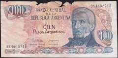 Arjantin 100 Pesos 1983 - 1985 Haliyle Pick 315a