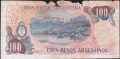 Arjantin 100 Pesos 1983 - 1985 Haliyle Pick 315a