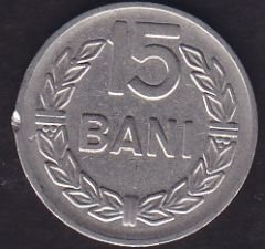 Romanya 15 Bani 1960