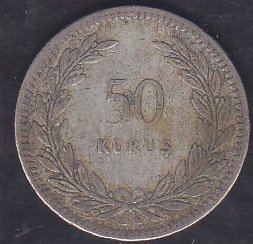 1948 Yılı 50 Kuruş Gümüş