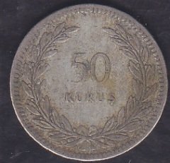 1948 Yılı 50 Kuruş Gümüş