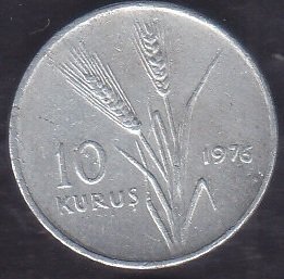 1976 Yılı 10 Kuruş