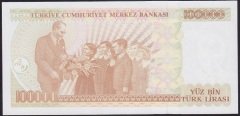 7.EMİSYON 3.TERTİP 100000 LİRA H33 370261 ÇİLALTI ÇİL