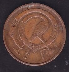İrlanda 1/2 Penny 1971