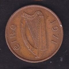 İrlanda 1/2 Penny 1971