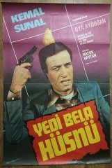 KEMAL SUNAL - YEDİ BELA HÜSNÜ - FİLM AFİŞİ eski para fiyatları