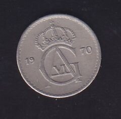 İsveç 10 Öre 1970