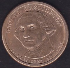 Amerika 1 Dolar - George Washington 2007 P - Hatıra Para