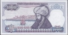 7.Emisyon 2.Tertip 1000 Lira J66 403190 Çilaltı Çil