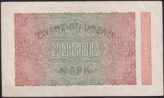 Almanya 20000 Mark 1923 Çok Temiz+