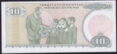 7.Emisyon 1.Tertip 10 Lira A57 531087 Ççt Çilaltı