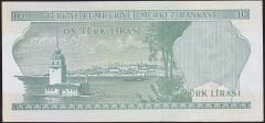 6.Emisyon 2.Tertip 10 Lira L49 098333 Çil