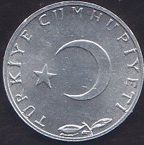 1975 YILI 5 KURUŞ ÇİLALTI ÇİL